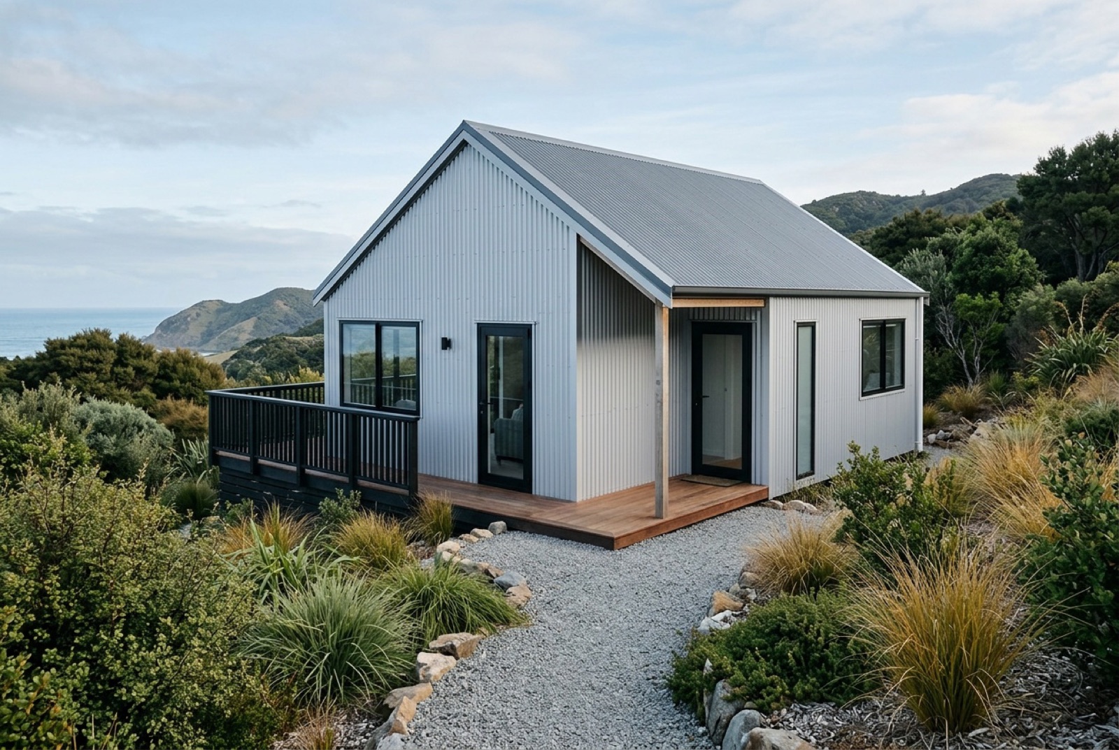 Fern 48 in standing-seam steel