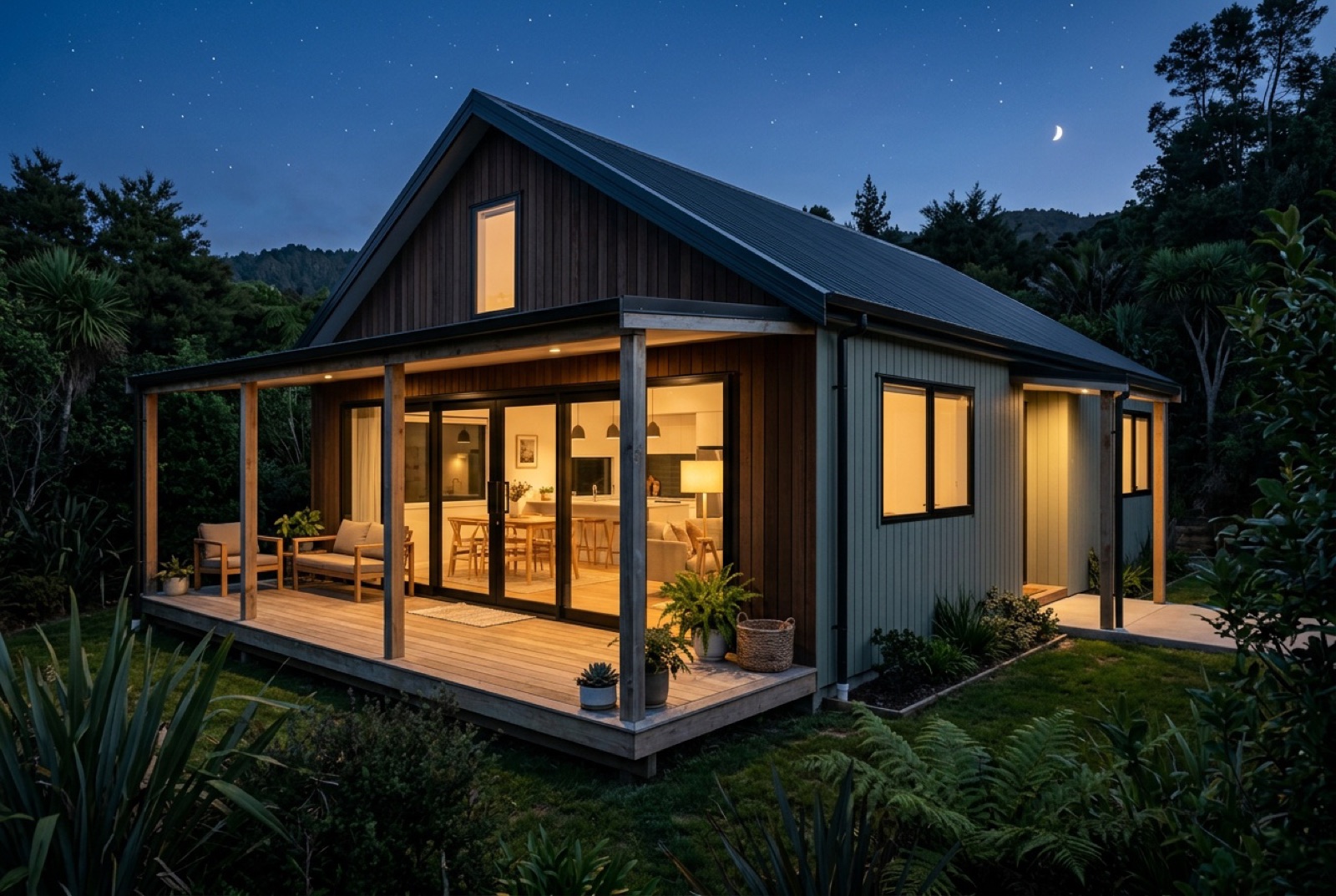 Kōwhai 60 lit at night