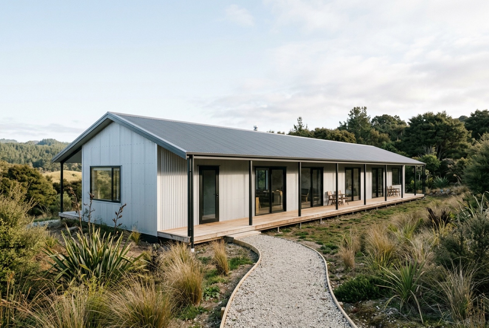 Rātā 70 in standing-seam steel